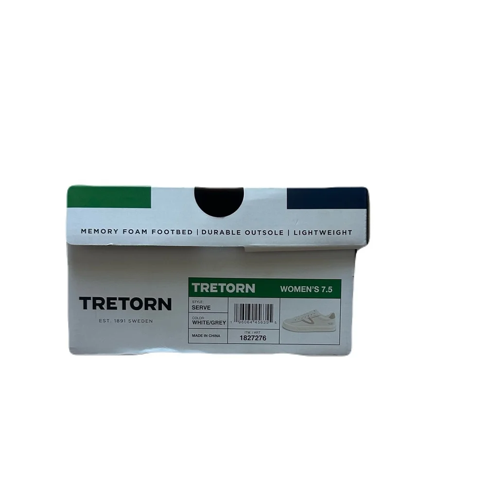 Tretorn Ladies Hoppee White Sneakers